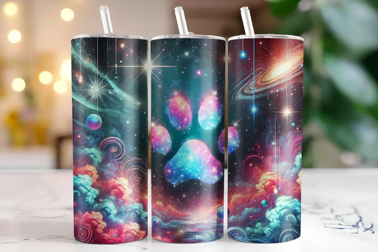 Paw Tumbler Wrap | Sublimation | Tumblers