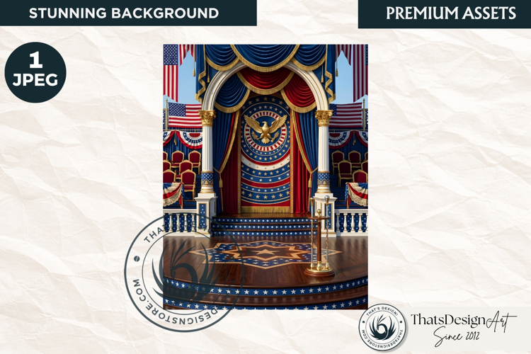 Patriotic Americana Backdrops - 4th of july backgrounds