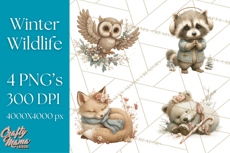 Winter Animals Clipart Image 8