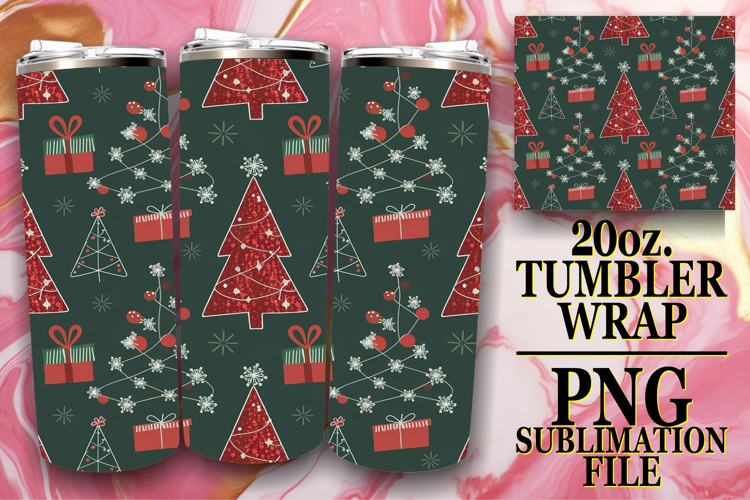 Christmas Tumbler Wrap Image 16