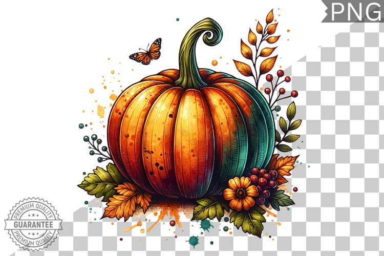 Pumpkin Clipart Image 19