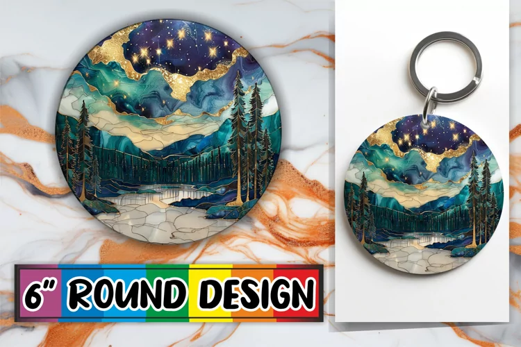 Golden Mosaic Delights: Radiant Sublimation