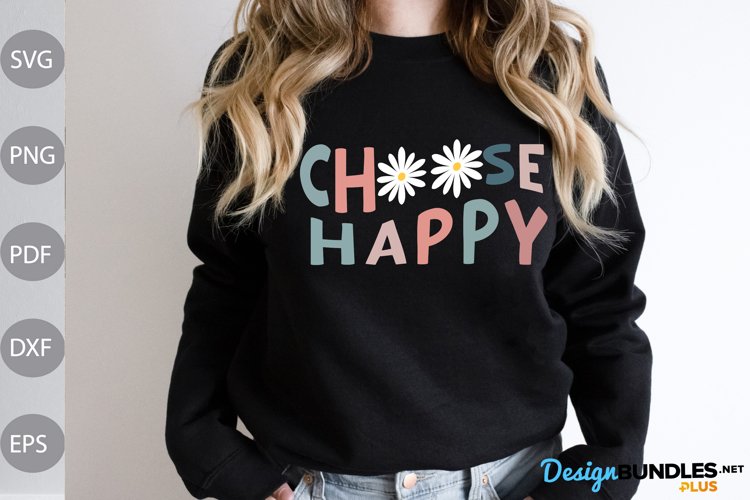 Choose Happy Svg Image 7