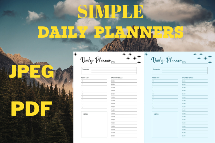 best simplest Daily planner freebie 57,free planners