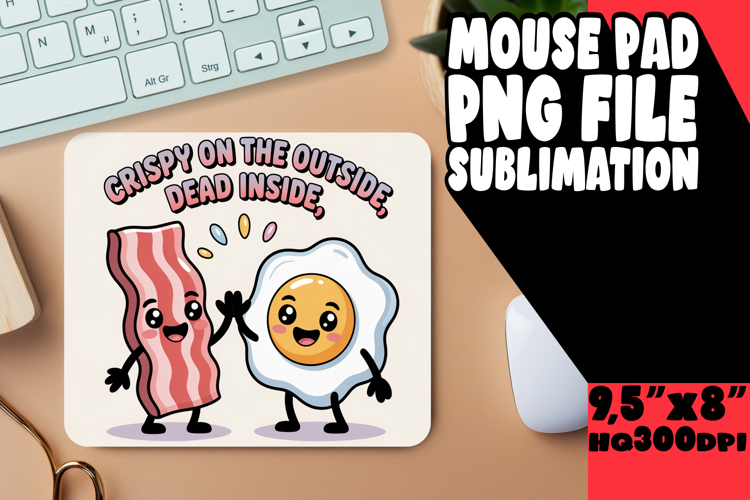 RADIANT DESK MAT PLAYFUL DESIGN, Kawaii Food