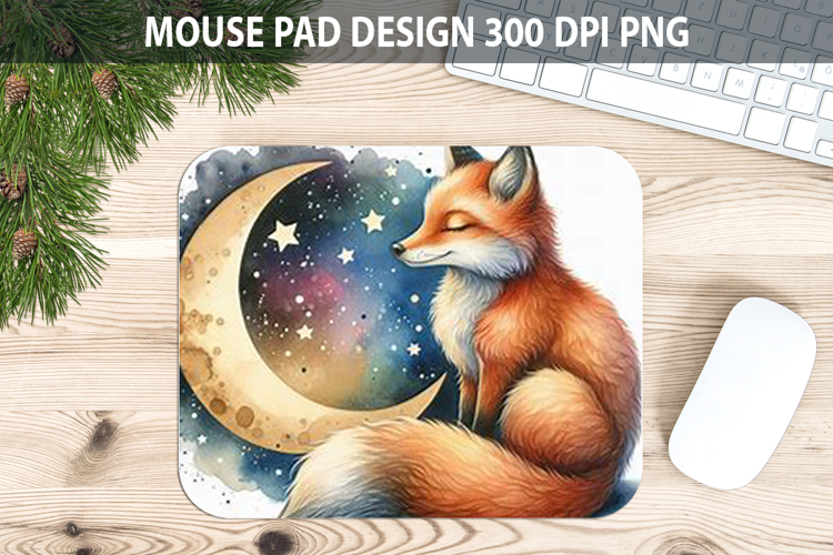 Cute Watercolor Fox Clipart Image 13