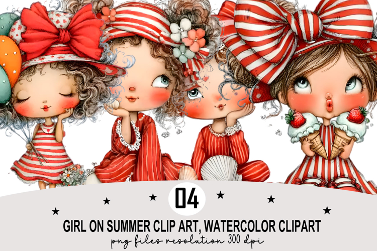 Cute Summer Clipart Image 7