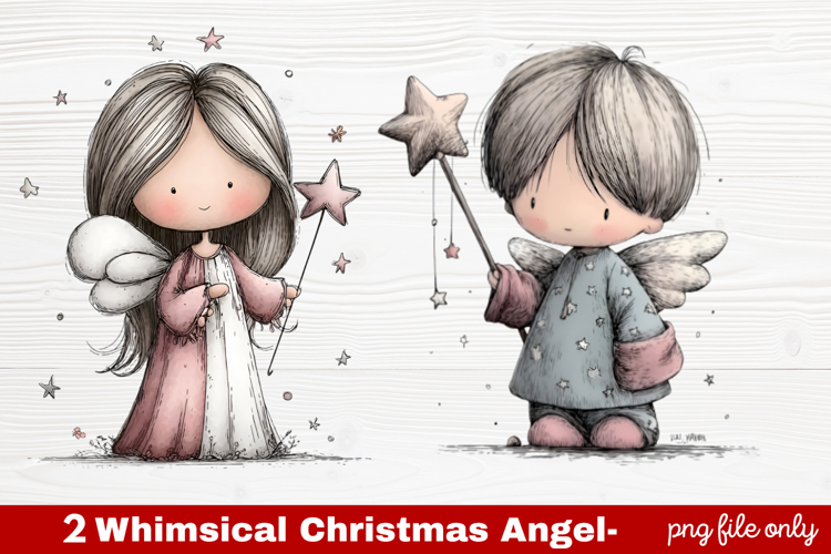 Christmas Angel Clipart Image 14