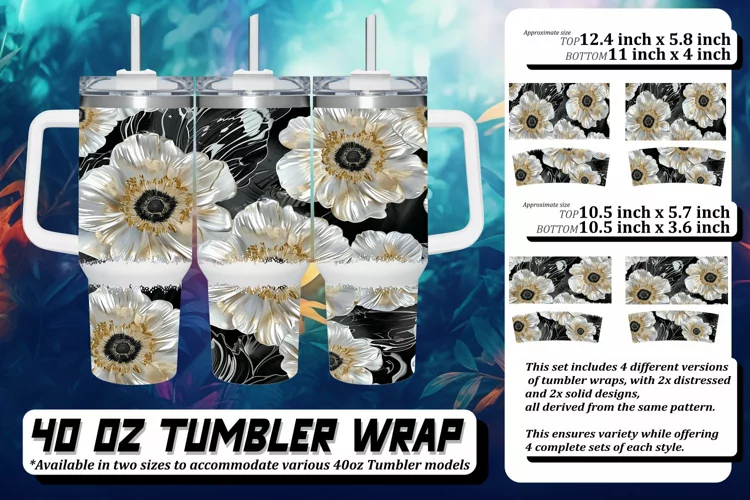 Spring Serenade Tumbler Wrap 40oz