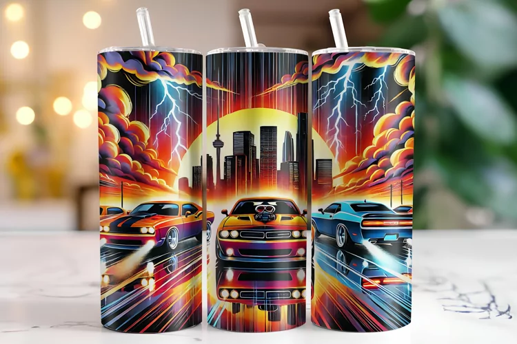 Cars Tumbler Wrap | Sublimation | Tumblers