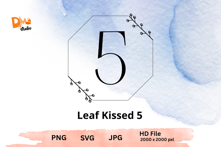 Leaf Kissed Monogram