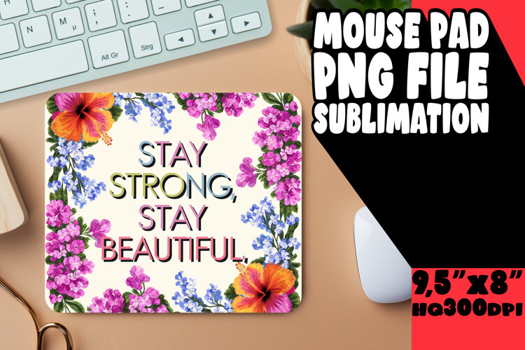 JOYFUL MOUSE MAT SUBLIMATION STYLE, Religious example image 1