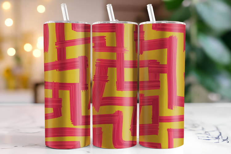 Abstract Tumbler Wrap | Sublimation | Tumblers