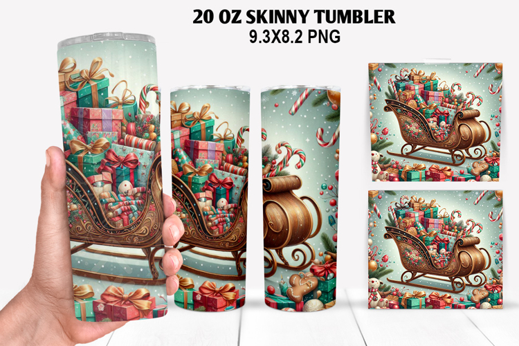 Christmas Tumbler Wrap Image 13
