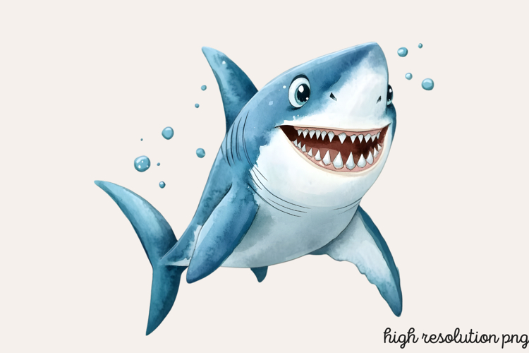 Funny Underwater Animals Sublimation PNG