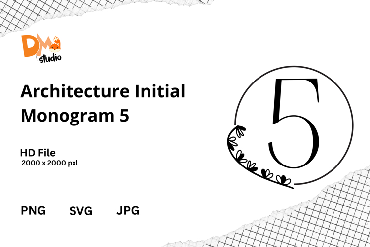Architecture Initial Monogram example image 1