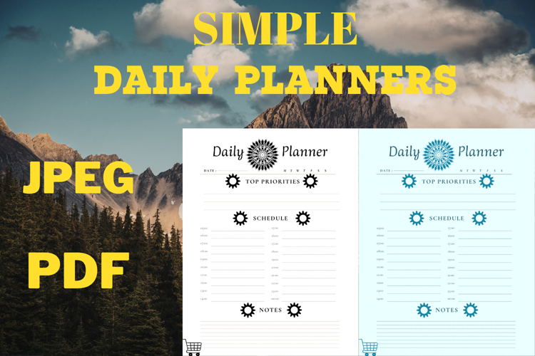 best simplest Daily planner freebie 56,free planners