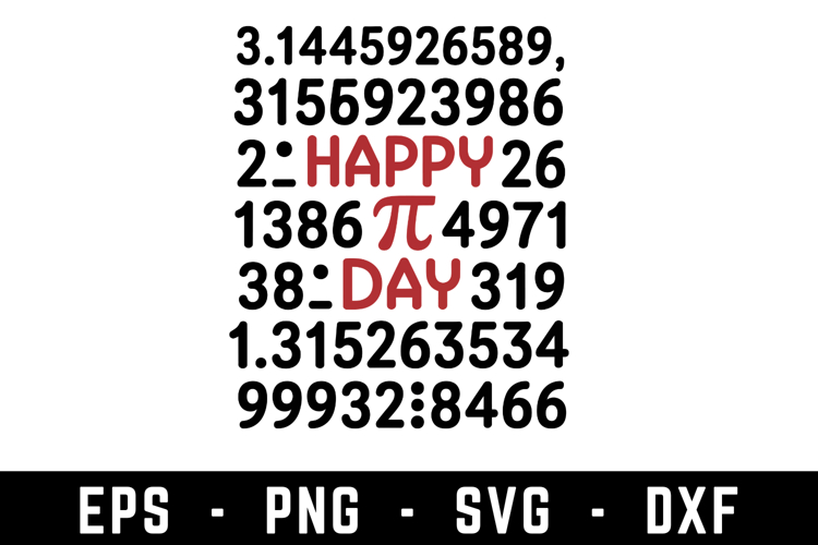 Pi Svg Design|Pi Mathematics SVG Cut files | Cricut