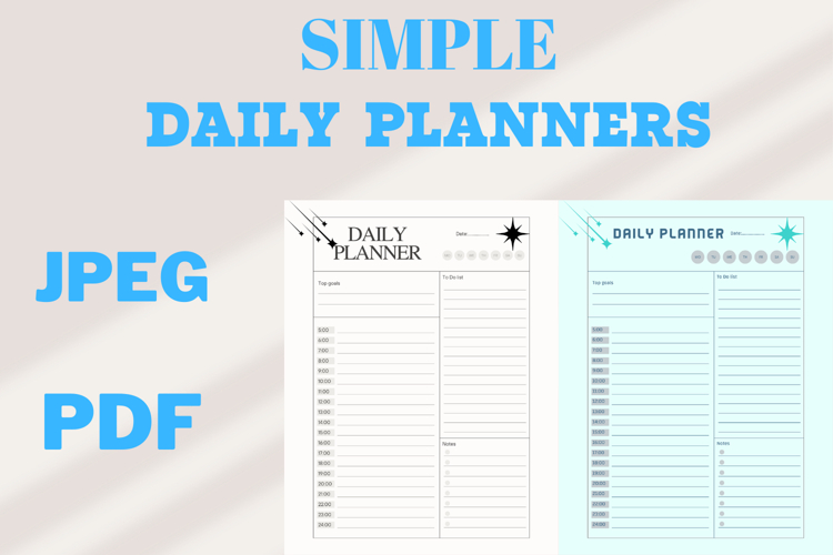 best simplest Daily planner freebie 53,free planners