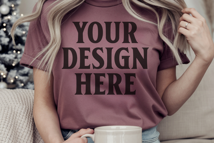 Cumin Christmas Comfort Colors 1717 Mockups, CC 1717 m