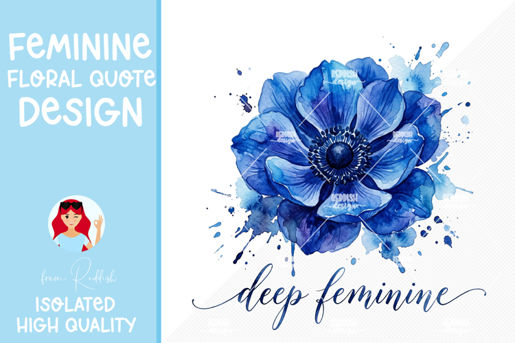 Watercolor Flowers Image 24