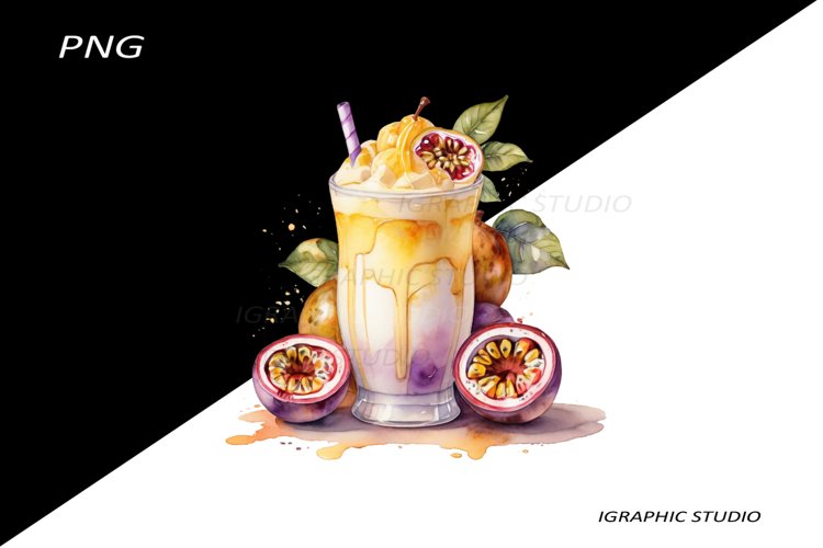 Milkshake Clipart, Food Clipart