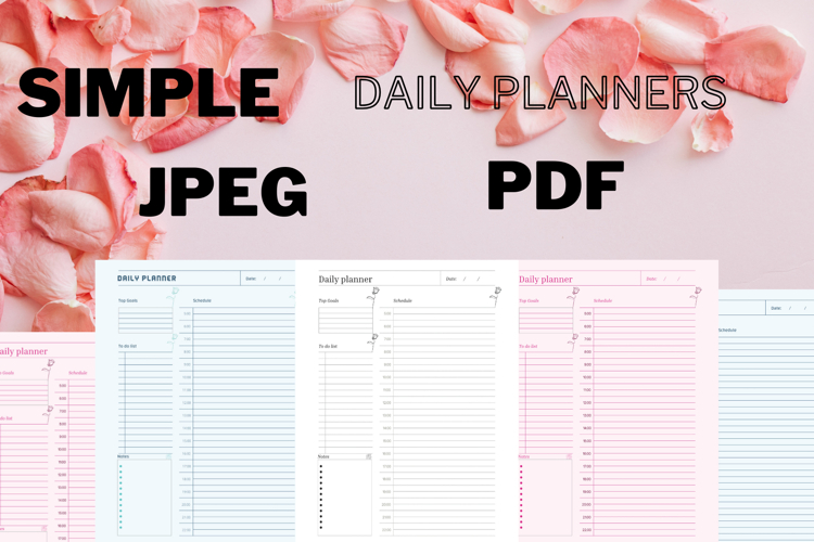 best simplest Daily planner freebie 38,free planners
