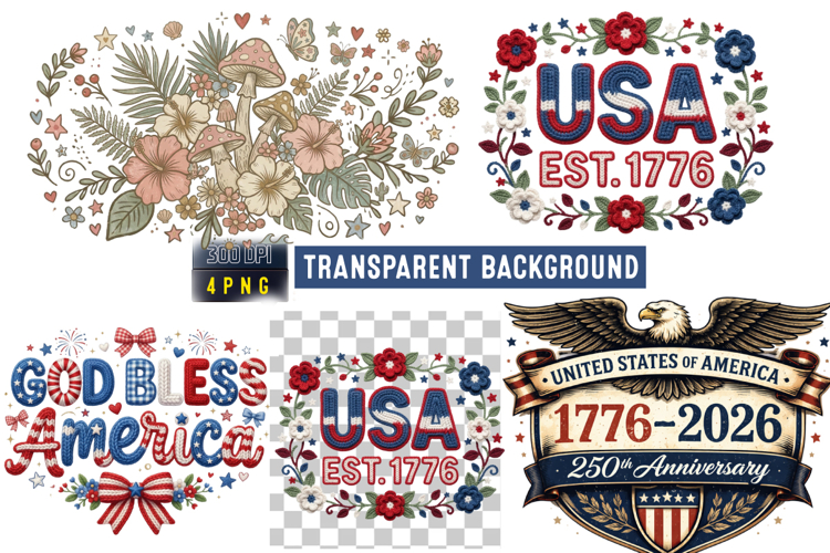 Patriotic Sublimation Design Image 10