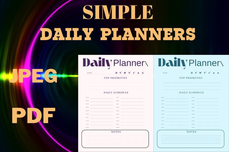 best simplest Daily planner freebie 62,free planners