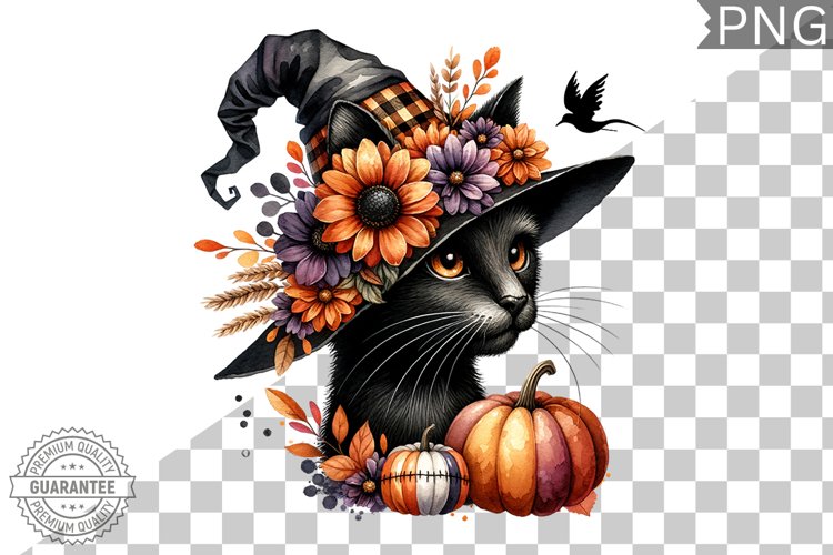 Halloween Cat Clipart Image 5