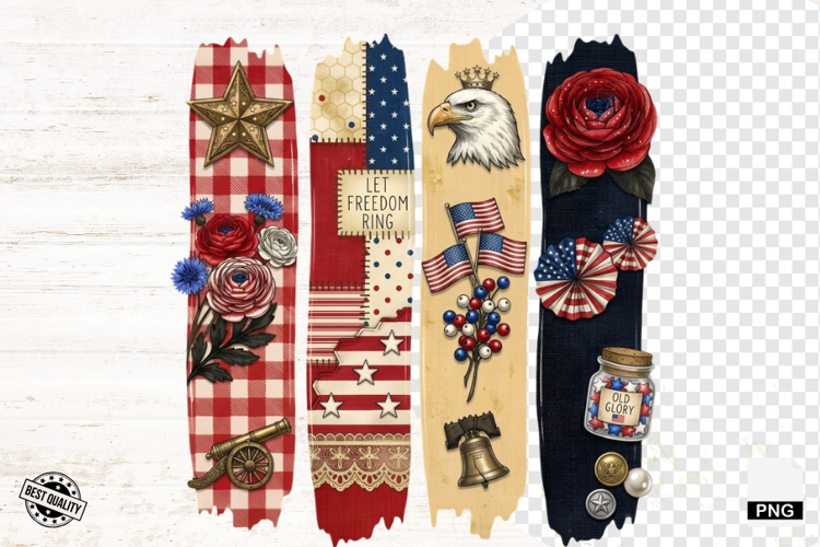 Flag Day Clipart Image 9