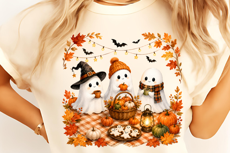 Halloween Ghost Sublimation, Funny Halloween PNG, Boo PNG