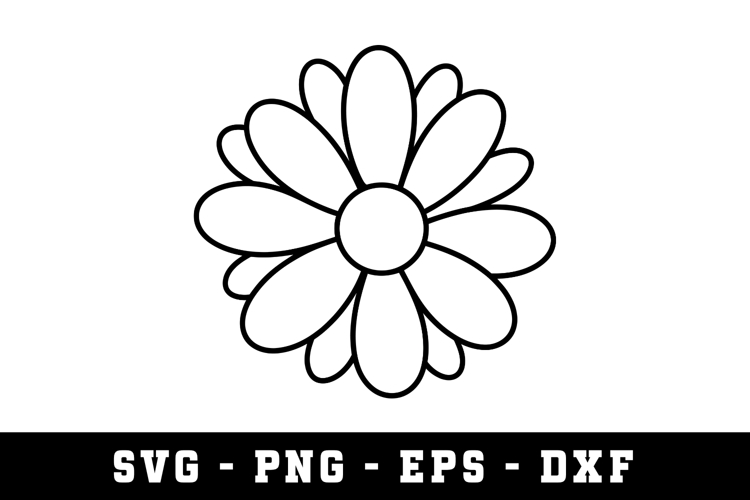 Flower Silhouette Image 5