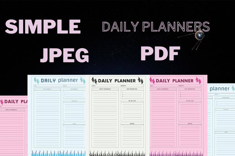 best simplest Daily planner freebie 36,free planners