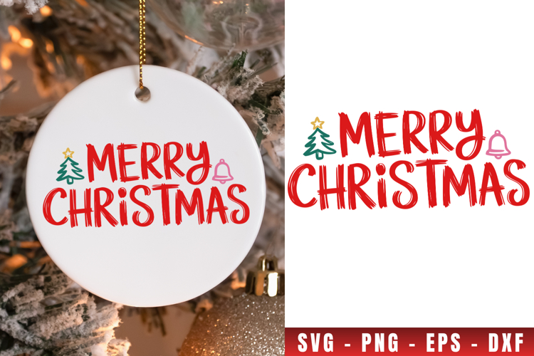 Merry Christmas Tree Svg Image 11