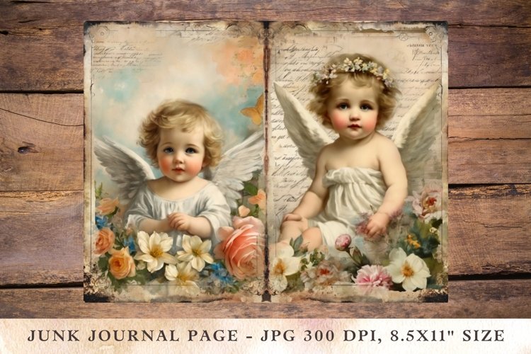 Printable Junk Journal Pages baby 7