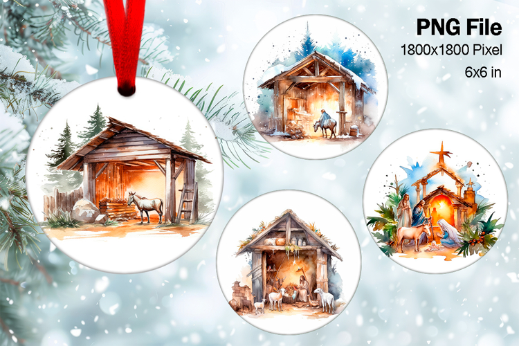 Christmas Scene Clipart Image 13