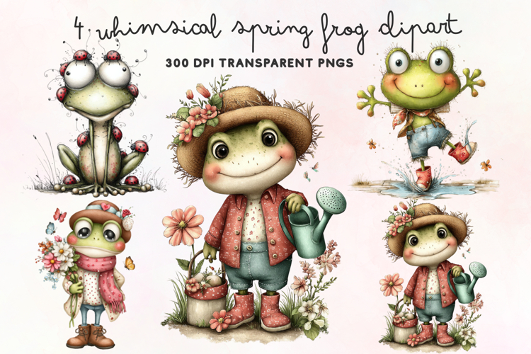Kawaii Frog Png Image 7