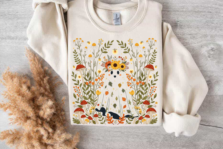 Boho Halloween Ghost png,Halloween sublimation png
