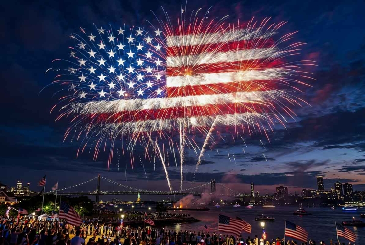 Patriotic American Flag