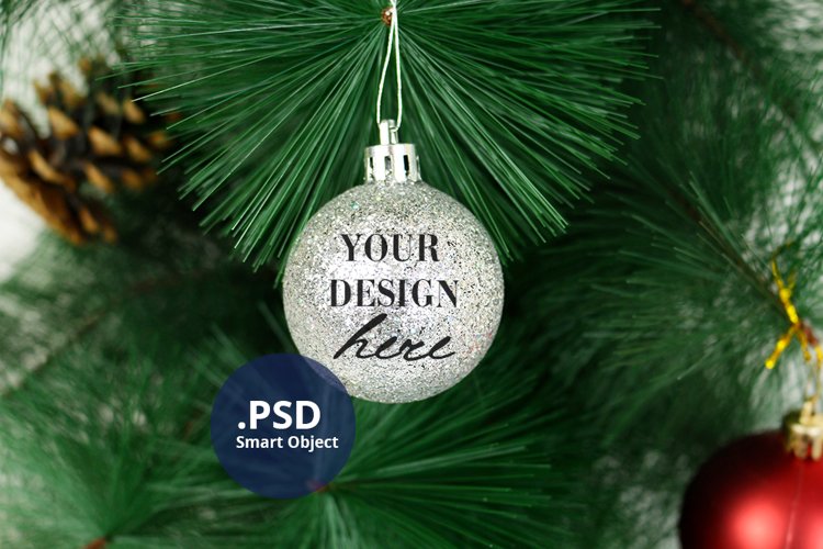 Christmas Ball Ornament Clipart Image 15