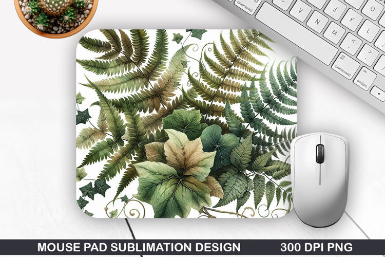 Flowers Mouse Pad Sublimation, Spring Mouse Pad PNG Design