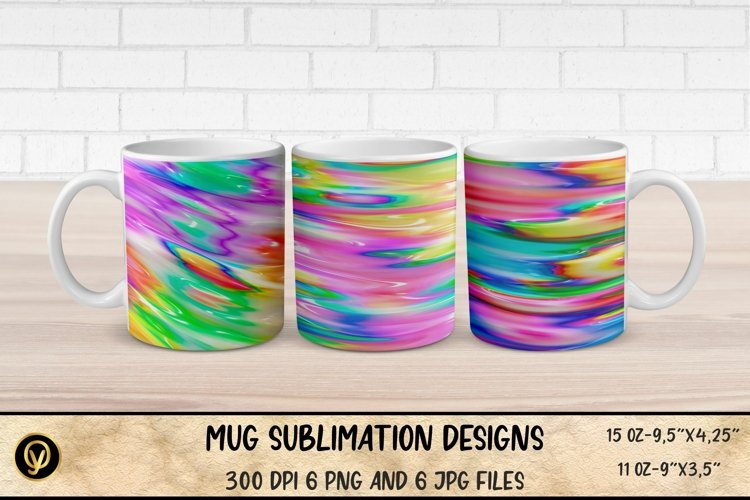 Mug Sublimation Designs , Abstract Sublimation Mug