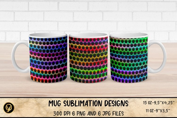 Mug Sublimation Designs , Abstract Sublimation Mug