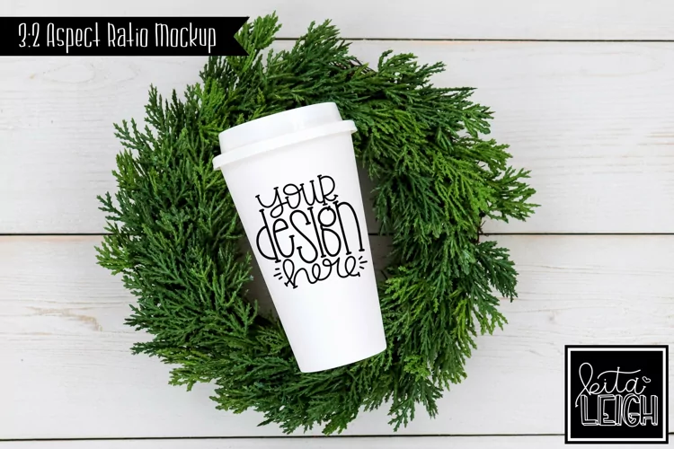 To Go Coffee Mockup | Stylized Stock Photo