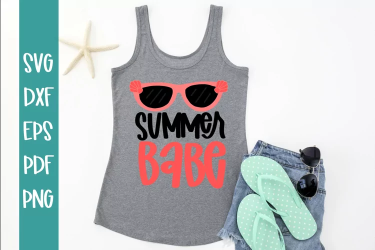Summer Babe SVG / Summer SVG / Cut file