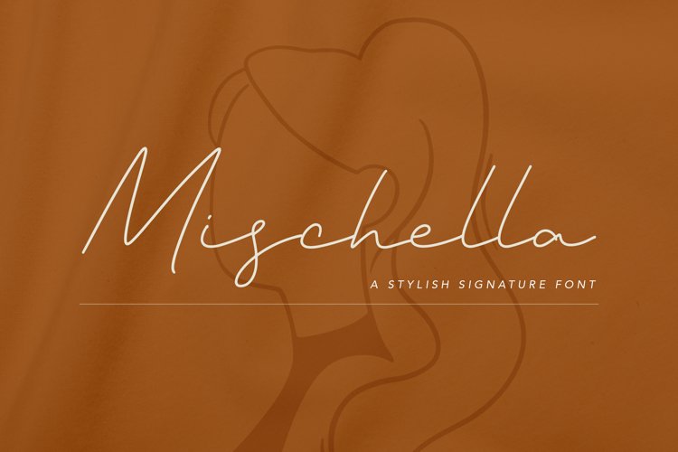 Mischella Stylish Signature Font example image 1