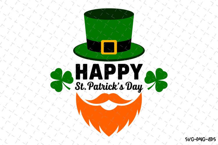 Happy St Patricks day Svg Design | Svg Cut Files