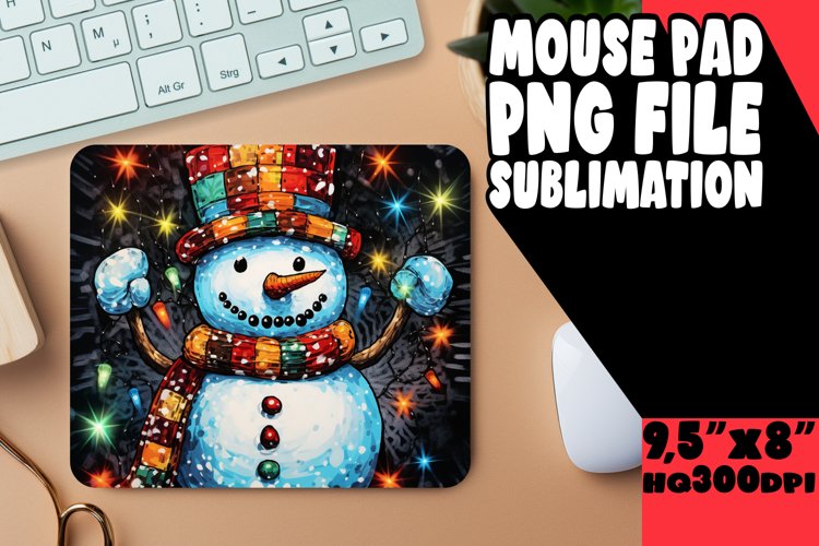 Snowman Sublimation Image 3