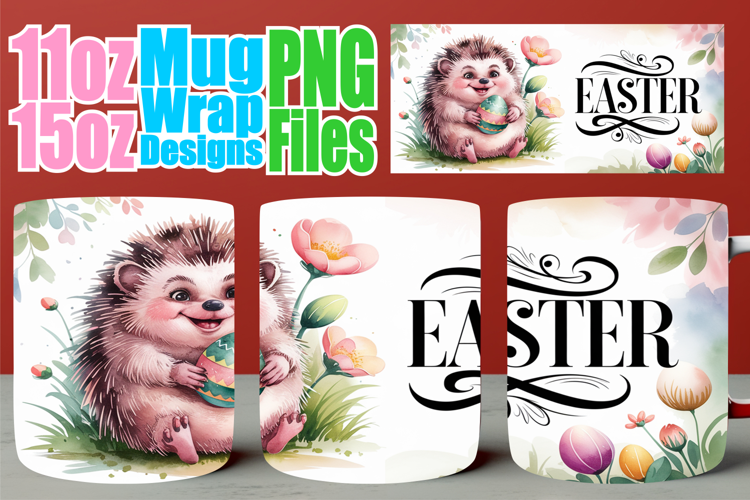 Joyous memories 11oz 15oz mug wrap, Easter